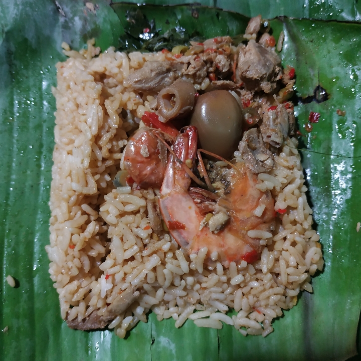 Nasi Bakar Seafood