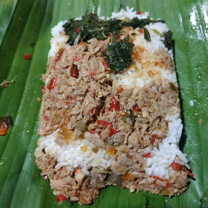 Nasi Bakar Tuna