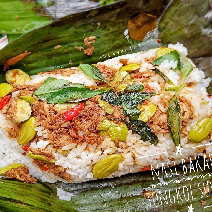 Nasi Bakar Tuna Suwir