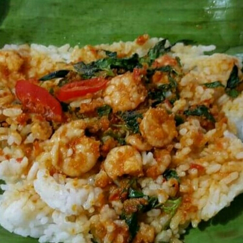 Nasi Bakar Udang