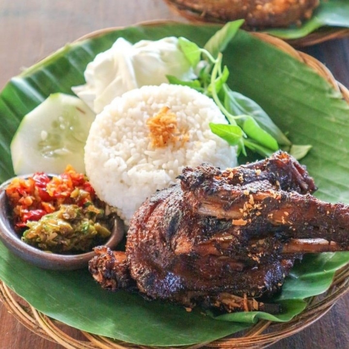 Nasi Bebek Bakar Jumbo