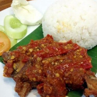 Nasi Bebek Penyet