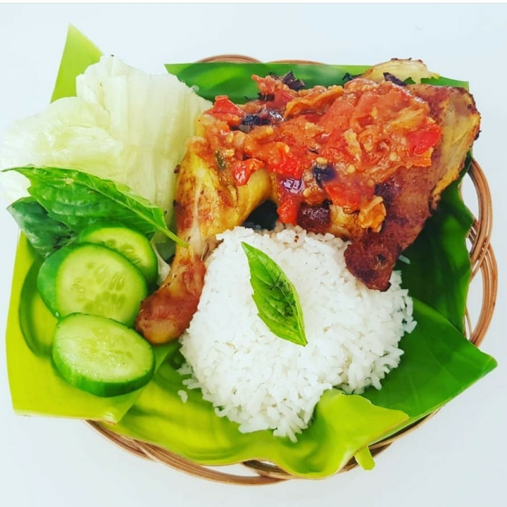 Nasi Bebek Penyet Lamongan 