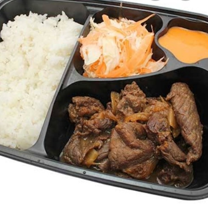 Nasi Beef Teriyaki