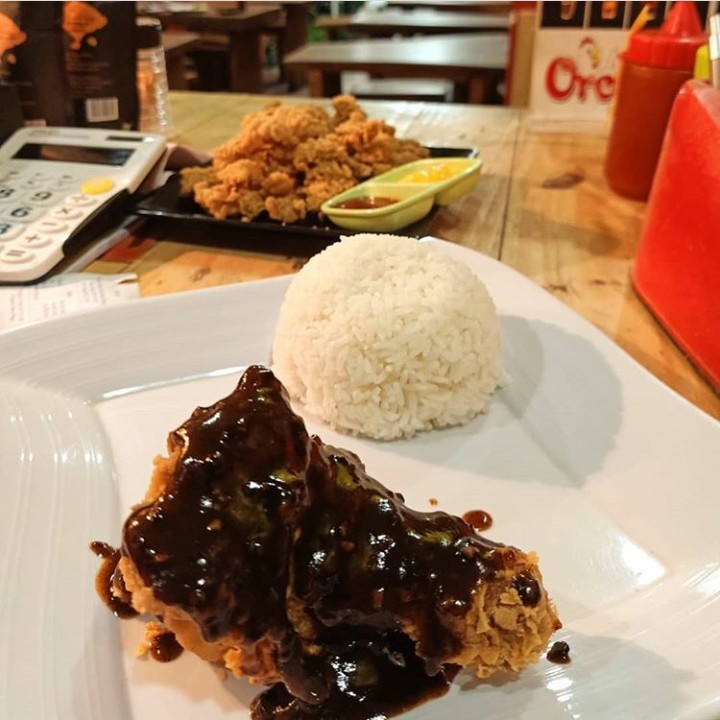 Nasi Blackpaper Chiken