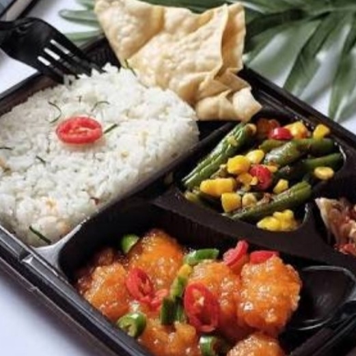 Nasi Box Campur Campur