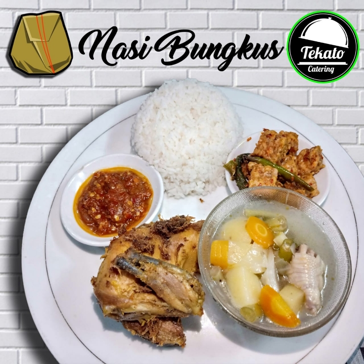 Nasi Bungkus Ayam Goreng