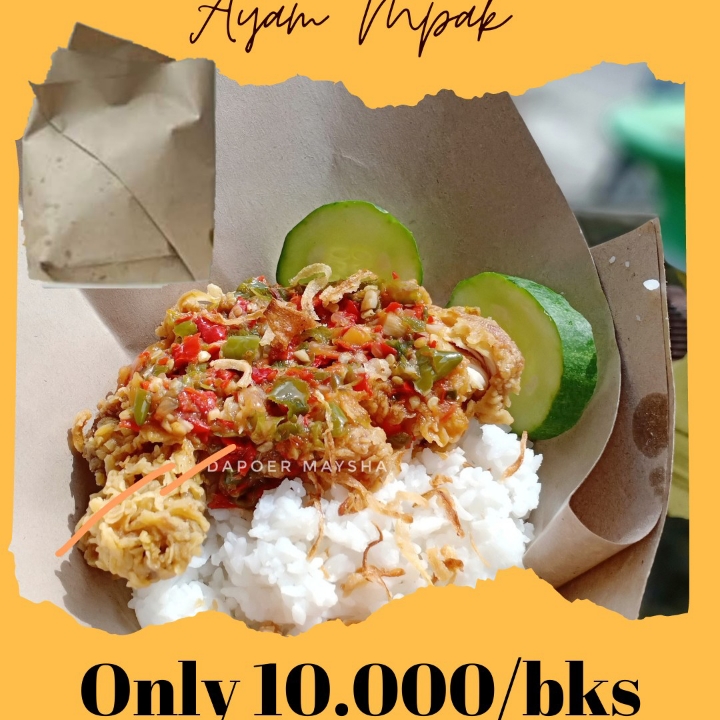 Nasi Bungkus Ayam Mpak