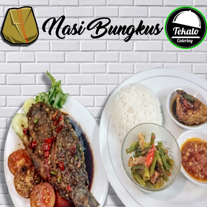 Nasi Bungkus Ikan Mujair