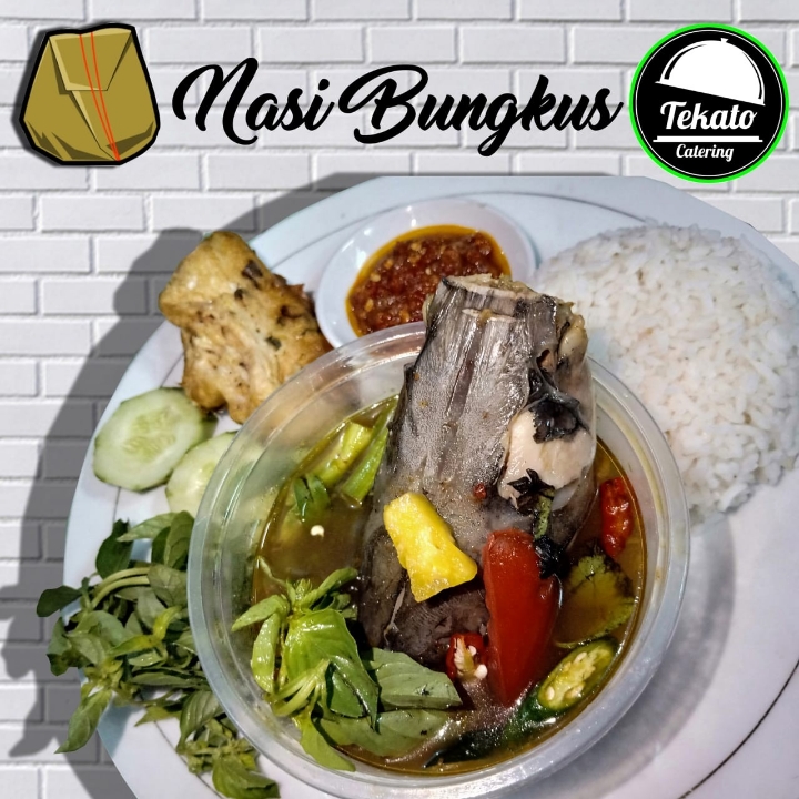 Nasi Bungkus Pindang Patin