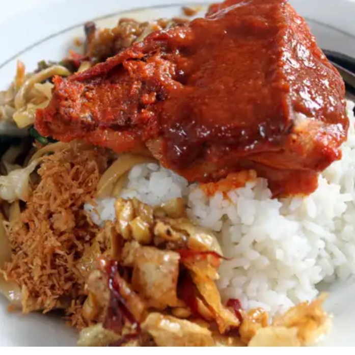 Nasi Campur Ayam