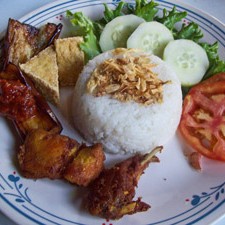 Nasi Campur Ayam