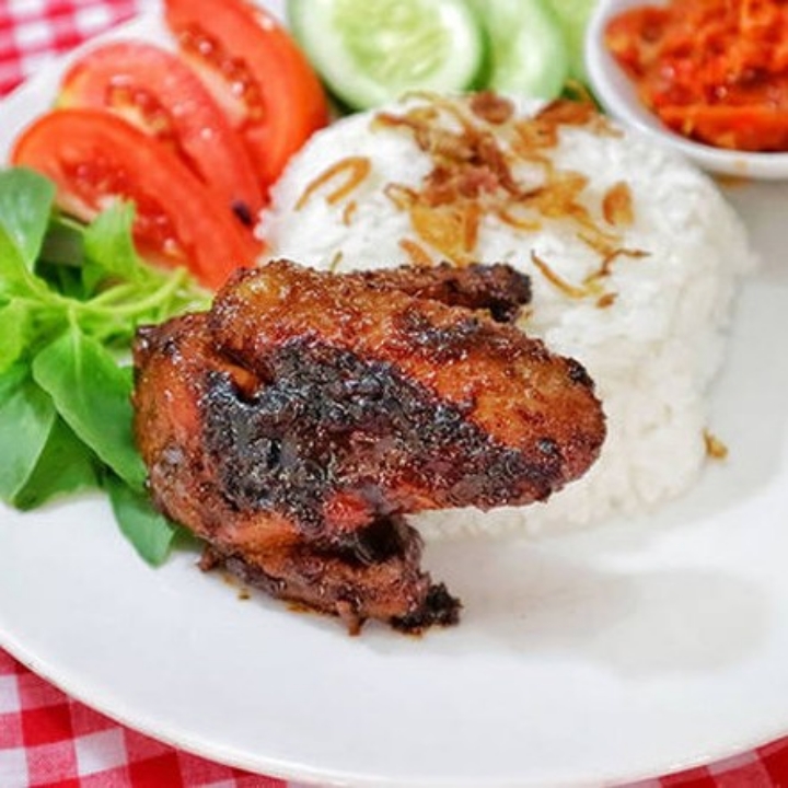 Nasi Campur Ayam Bakar