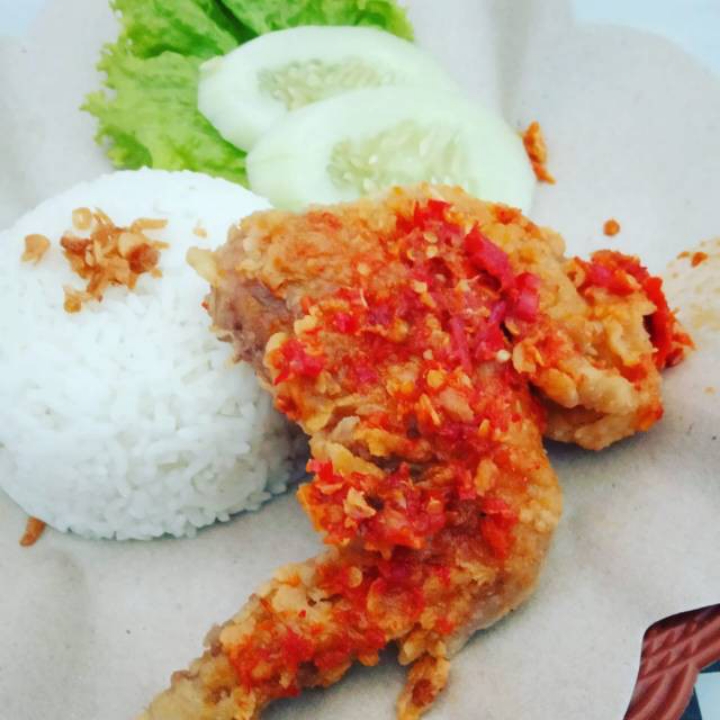 Nasi Chicken Geprek