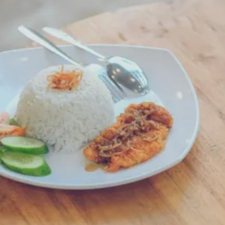 Nasi Chicken Katsu