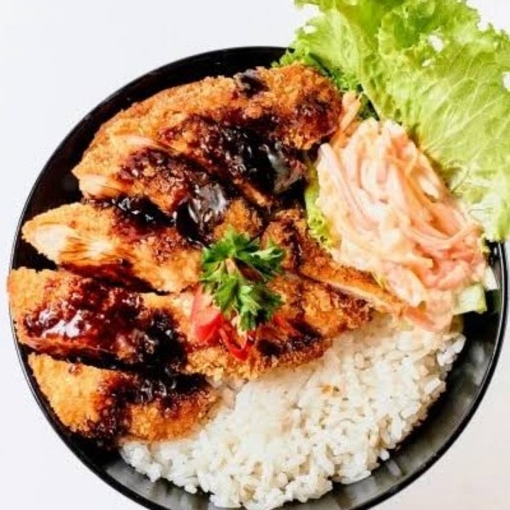 Nasi Chicken Katsu Saus Lada Hitam