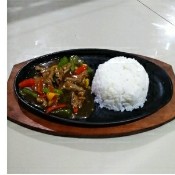 Nasi Daging Lada Hitam Hotplate