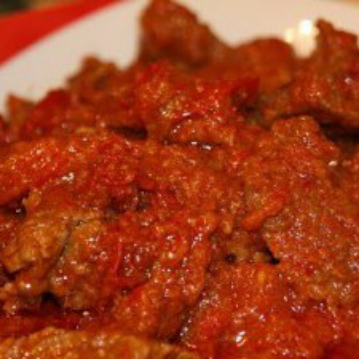 Nasi Daging Masak Merah