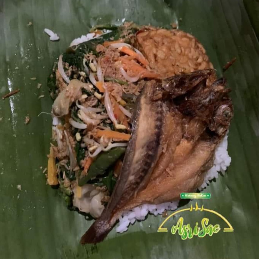 Nasi Brokohan Daun Jati