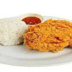 Nasi Fried Chicken Minum 