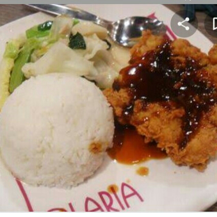 Nasi Fried Chicken Saos Lava