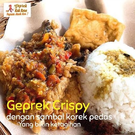 Nasi Geprek Crispy