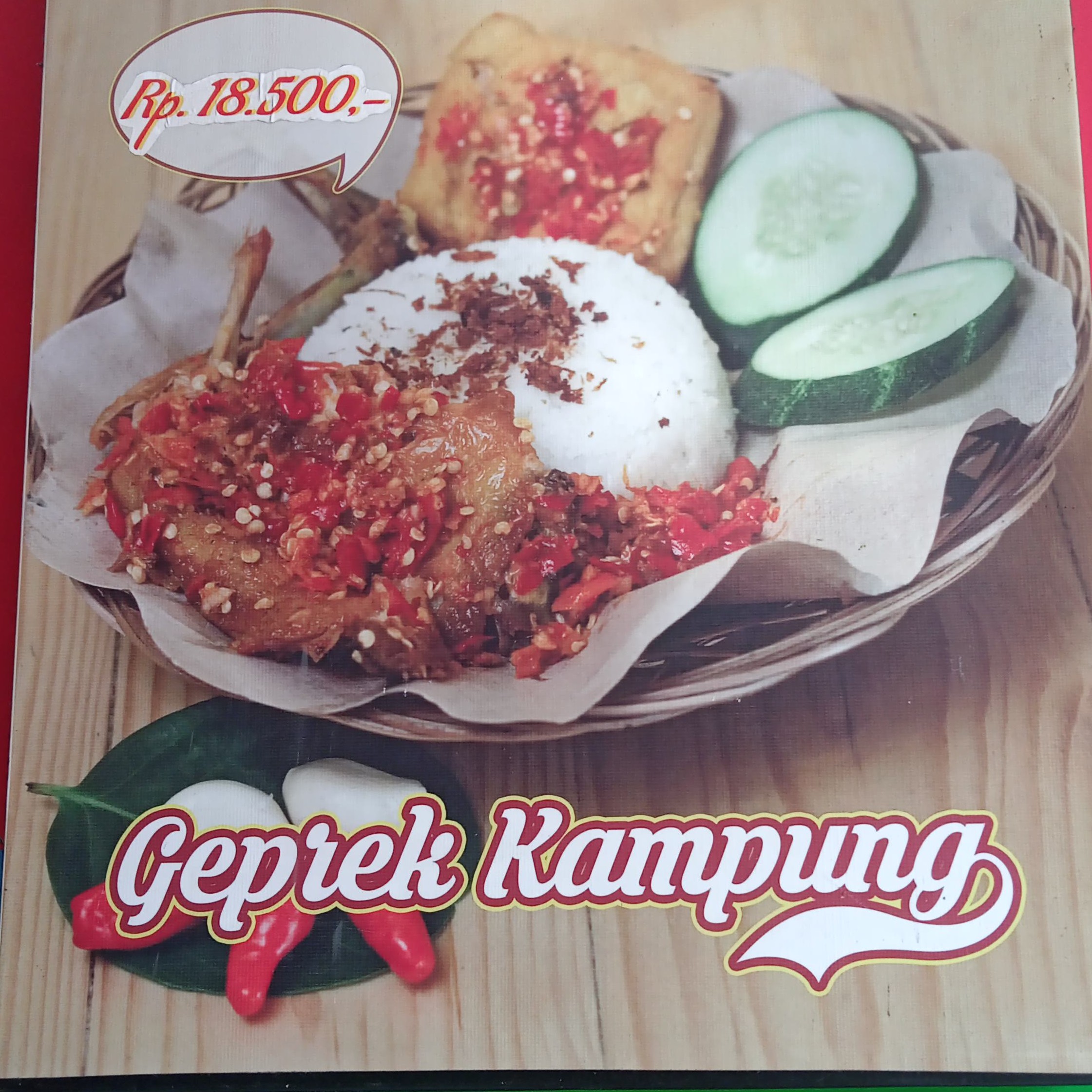 Nasi Geprek Kampung