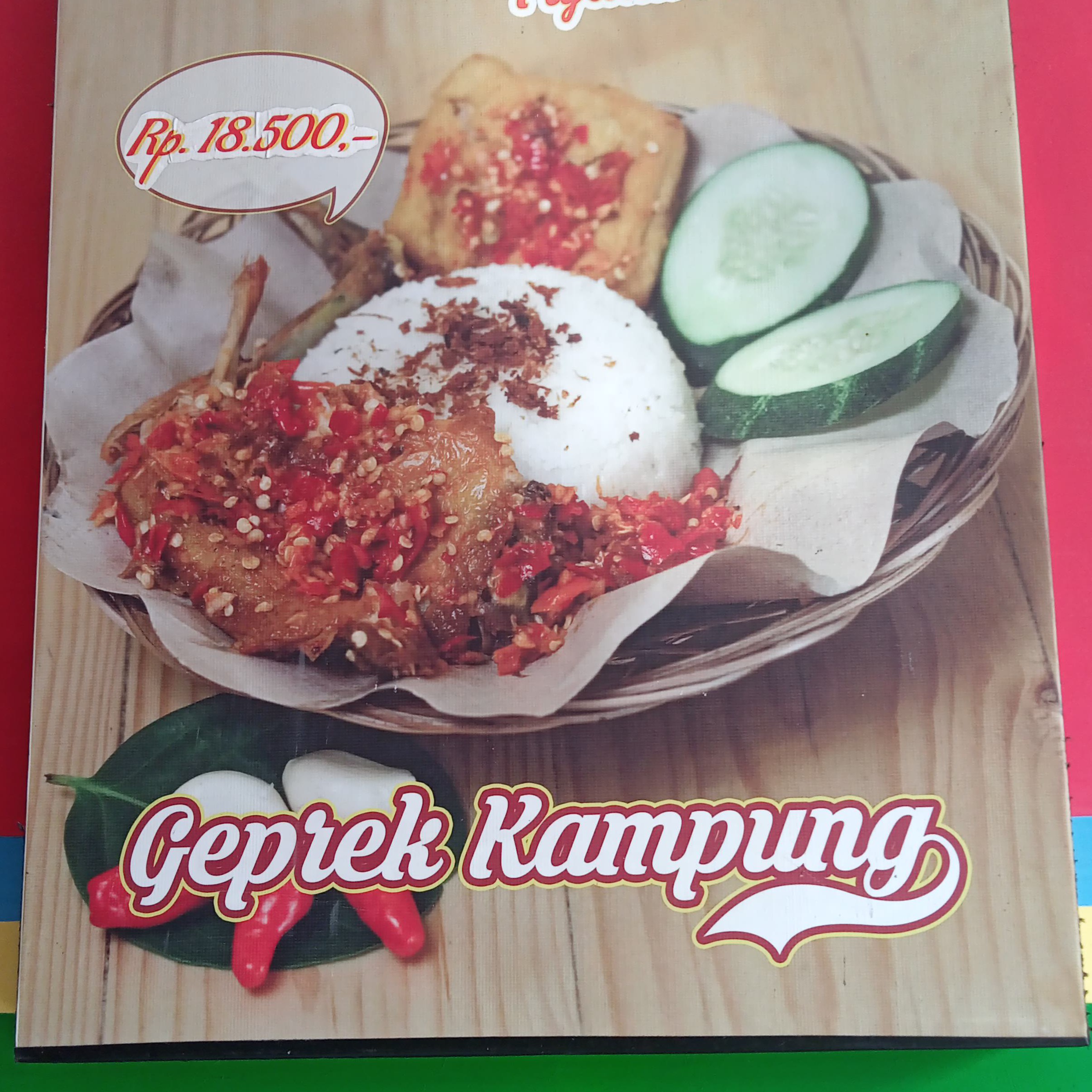 Nasi Geprek Kampung