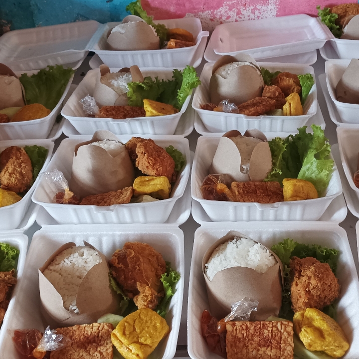 Nasi Geprek Komplit 2