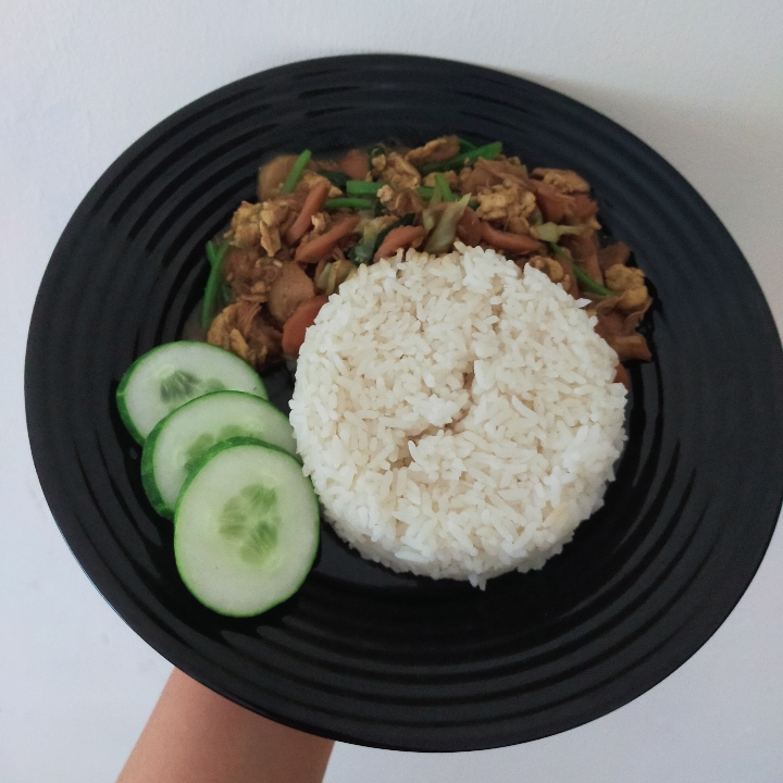 Nasi Gila  Es Teh Manis