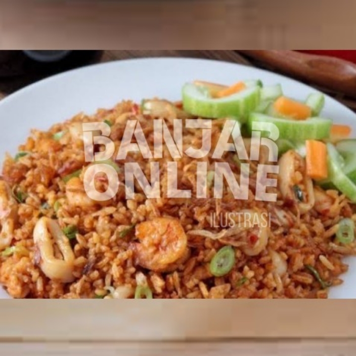 Nasi Goreng Seafood Varian