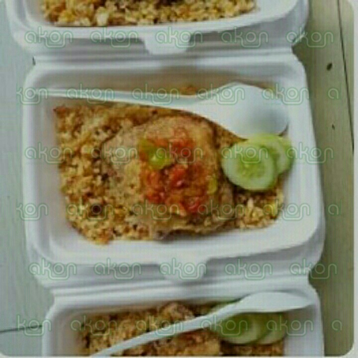 Nasi Goreng Ayam Geprek