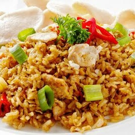 Nasi Goreng Ayam Penyet