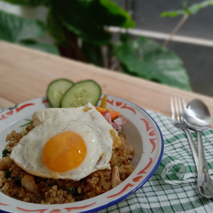 Nasi Goreng Ayam Rumahan