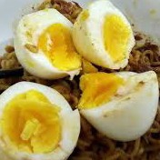 Nasi Goreng Biasa Telor Rebus