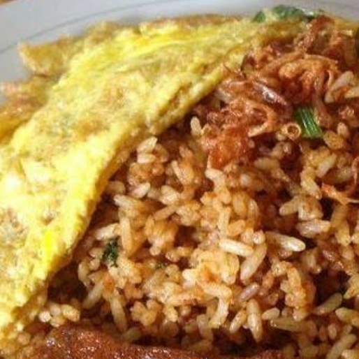 Nasi Goreng Biasa Telur Dadar