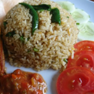 Nasi Goreng Cabe Ijo Telur