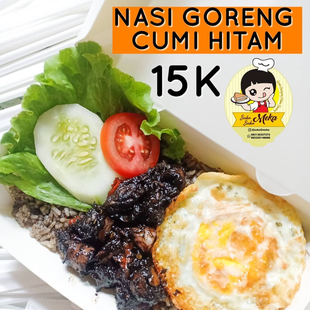 Nasi Goreng Cumi Hitam