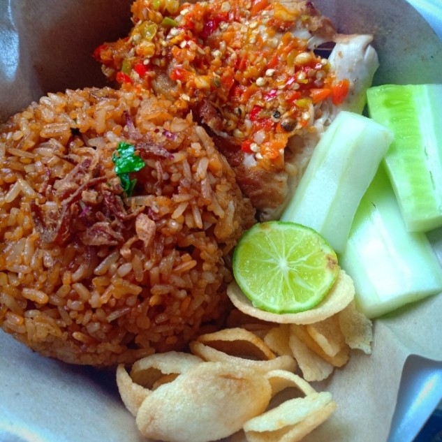 Nasi Goreng Geprek