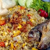 Nasi Goreng Ikan Asin