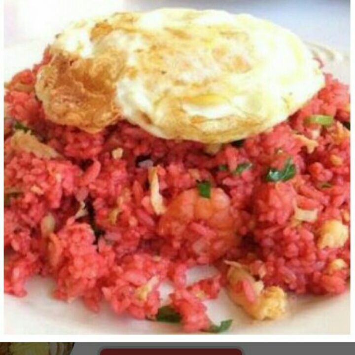 Nasi Goreng Merah Free Es Teh