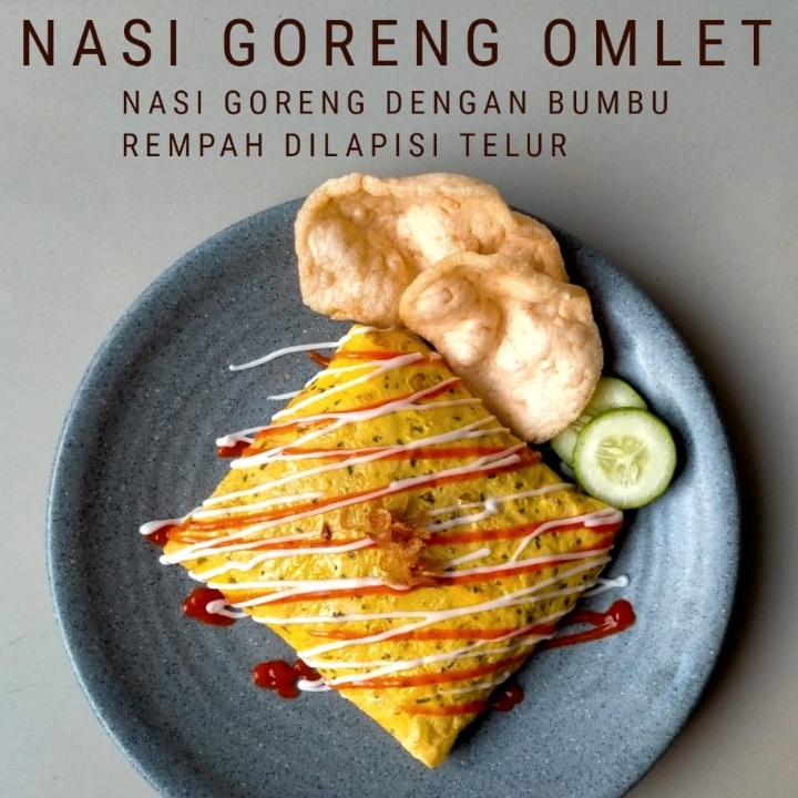 Nasi Goreng Omlet