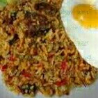 Nasi Goreng Oplos Sosis