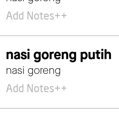 Nasi Goreng Putih