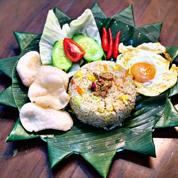 Nasi Goreng Putih Spesial