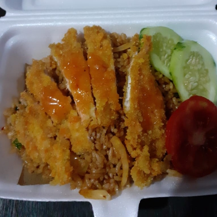 Nasi Goreng Shnitzel