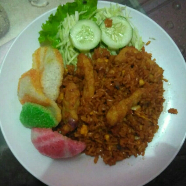 Nasi Goreng Special Ayam Krispy