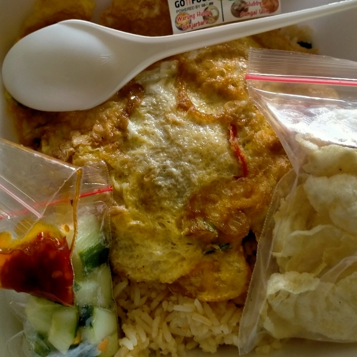 Nasi Goreng Telor Acar Plus Belinjo