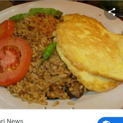 Nasi Goreng Telor Dadar