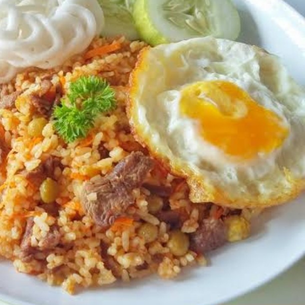 Nasi Goreng Telur Pisah